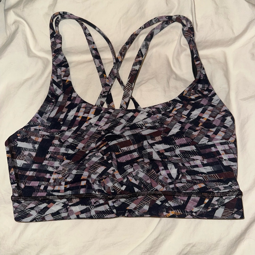 lululemon athletica Multicolor Strappy Sports Bra